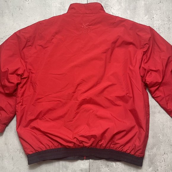 RARE Vtg Dale Earnhardt Jr XXL Embroidered Red Jacket Budweiser Chase Authentic - Picture 7 of 13